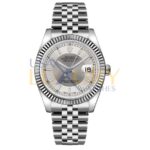 Rolex Datejust 116234 Steel & White Gold Jubilee 36mm Gray Tuxedo Dial