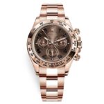 Rolex 116505-0004 Cosmograph Daytona Chocolate Arabic Dial  Everose Gold Mens Watch