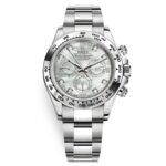 Rolex 116509 Cosmograph Daytona White MOP Diamond Oyster White Gold Watch