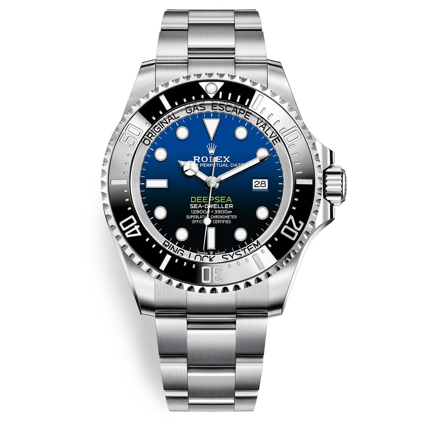 126660-0002.jpg Rolex Deepsea D-Blue 126660 James Cameron Oyster Bracelet Watch - Image 1