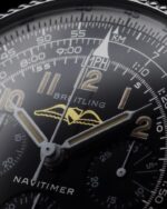 Breitling AB0910371B1X1 Navitimer Re-Edition Stainless Steel Black Dial Watch 41mm - Image 6