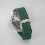 Audemars Piguet 26170ST Royal Oak Offshore Iced Out Green Strap Aftermarket Diamond Dial and Case Watch - Image 5