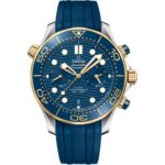 Omega 210.22.44.51.03.001 Seamaster Diver 300m Co-Axial Master Chronometer Chronograph Watch