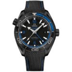 Omega Planet Ocean 600m Co-Axial Master Chronometer GMT Watch 215.92.46.22.01.002 DEEP BLACK