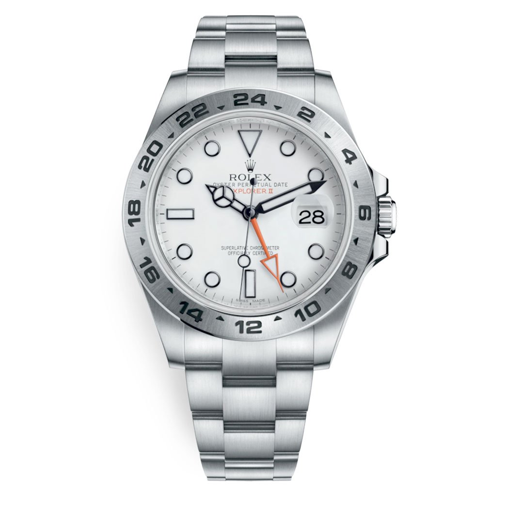 216570w.jpg Rolex Explorer II 216570 White 42mm Men’s Watch - Image 1