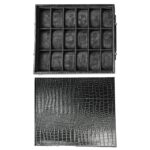 Watch Storage Box/Tray 18 Slots Black - Image 3