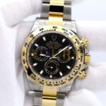 Rolex 116503 Cosmograph Daytona Black Index Oyster Steel and Gold Mens Watch - Image 4