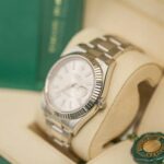 Rolex 116334 Datejust 41mm Silver Stick Dial Oyster Bracelet Watch - Image 4