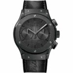 Hublot 521.cm.0500.vr.ber17 Classic Fusion Chronograph 45mm Mens Watch Berluti Scritto All Black