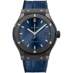 Hublot 565.cm.7170.lr Classic Fusion Automatic 38mm Midsize Watch Ceramic Blue