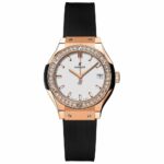 Hublot 581.ox.2611.rx.1104 Classic Fusion Quartz 33mm Ladies Watch