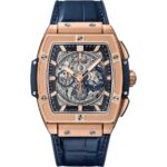 Hublot 601.ox.7180.lr Spirit Of Big Bang Chronograph 45mm Mens Watch King Gold Blue