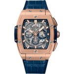 Hublot 641.ox.7180.lr Spirit Of Big Bang Chronograph 42mm Mens Watch King Gold Blue