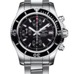 Breitling A13311C91B1A1 Superocean Chronograph 42 Stainless Steel Volcano Black Dial
