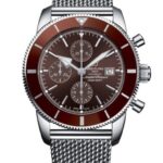 Breitling A13312331Q1A1 Superocean Heritage II Chronograph 46 Stainless Steel Bronze Dial
