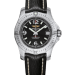 Breitling A74389111B1X1 Ladies Colt 36 Stainless Steel Volcano Black Dial