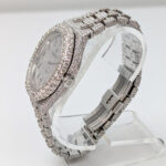 Audemars Piguet 15400ST Royal Oak Custom Diamond with Diamond Dial Watch - Image 6