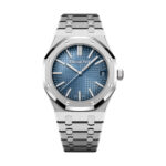 Audemars Piguet 15510BC.OO.1320BC.02 Royal Oak Blue Dial White Gold Bracelet Watch