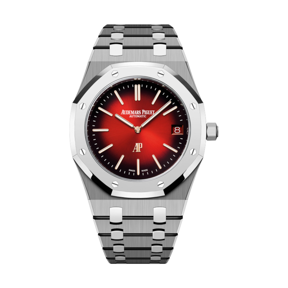 AP-16202XT.OO_.1240XT.01-burgundy-titanium.jpg Audemars Piguet 16202XT.OO.1240XT.01 Royal Oak Burgundy Dial Titanium Bracelet - Image 1