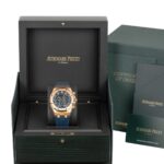 Audemars Piguet 26240OR.OO.D315CR.01 Royal Oak Selfwinding Chronograph “50th Anniversary” Blue Dial Watch - Image 7