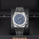 Audemars Piguet Royal 26320ST.OO.1220ST.03 Royal Oak Chronograph 41mm Blue Dial - Image 3