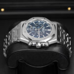 Audemars Piguet Royal 26320ST.OO.1220ST.03 Royal Oak Chronograph 41mm Blue Dial - Image 4