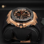 Audemars Piguet 26401RO.OO.A002CA.02 Royal Oak Offshore Black Dial Black Leather Strap 44mm - Image 4