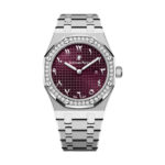 Audemars Piguet 67651BC.ZZ.1261BC.01 Royal Oak Burgundy Dial White Gold Bracelet