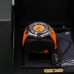 Audemars Piguet 15710ST.OO.A070CA.01 Royal Oak Offshore Diver Orange Dial 42mm Watch - Image 3