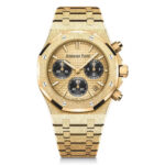 Audemars Piguet 26240BA.GG.1324BA.01 Royal Oak Selfwinding Chronograph Frosted Gold