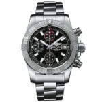Breitling A1338111/BC32SS Avenger II Black Dial Chronograph Stainless Steel Automatic Mens Watch