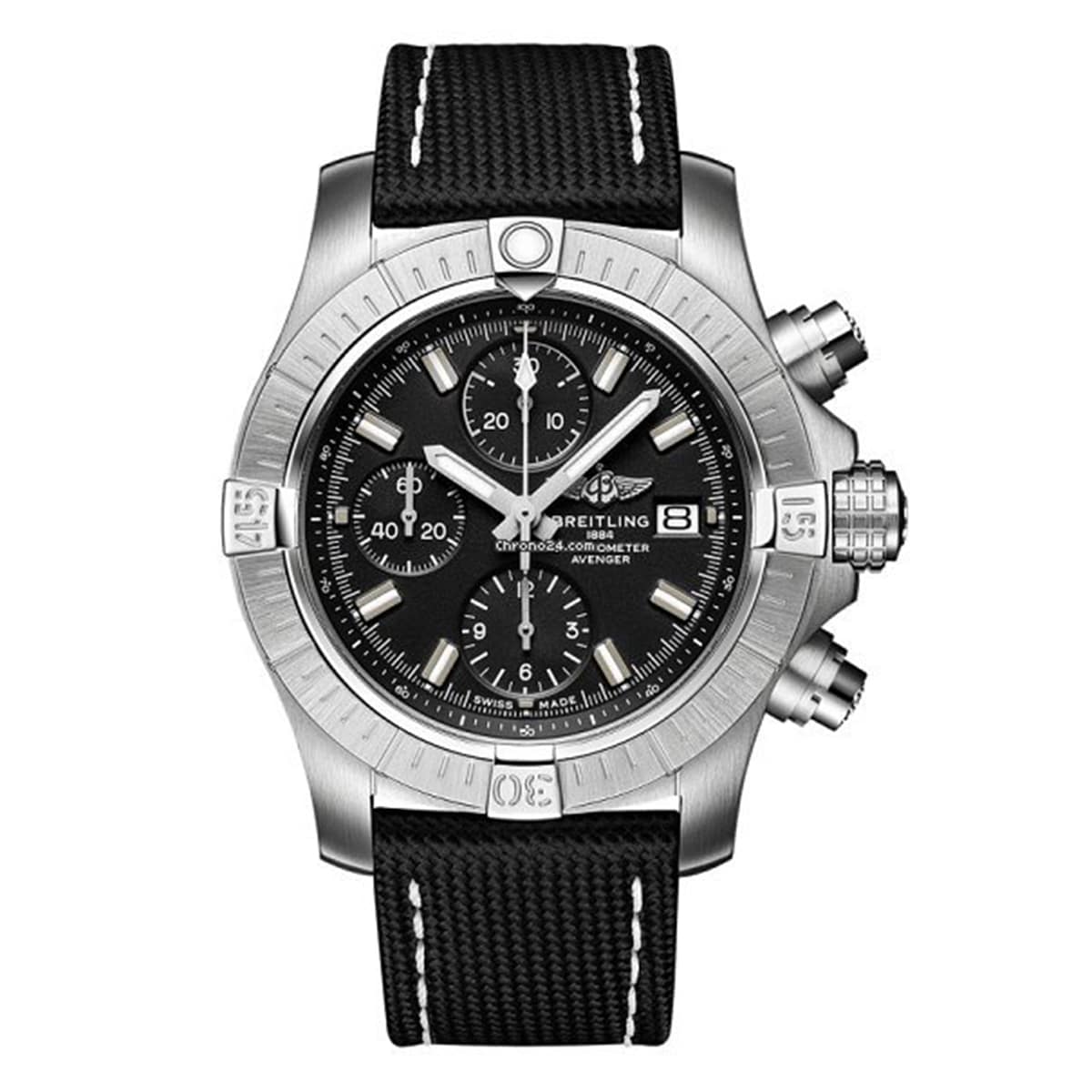 Breitling-Avenger-Chronograph-43-A13385101B1X1.jpg Breitling A13385101B1X1 Avenger Chronograph 43mm Watch - Image 1