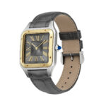 Cartier W2SA0028 Santos de Cartier Grey Sunray Dial Large - Image 2