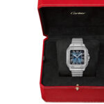 Cartier W4SA0006 Santos de Cartier Blue Dial Medium - Image 8