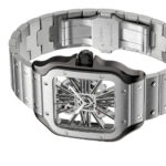 Cartier WHSA0027 Santos de Cartier Black Skeleton Dial Large - Image 6