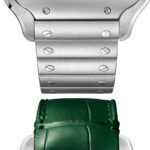 Cartier WHSA0028 Santos de Cartier Green Skeleton Dial Large - Image 2