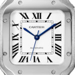 Cartier WSSA0029 Santos de Cartier Opaline Dial Medium - Image 2