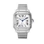 Cartier WSSA0029 Santos de Cartier Opaline Dial Medium