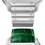 Cartier WSSA0062 Santos de Cartier Graduated Green Dial Large - Image 2