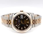 Rolex Datejust 126331-0002 Chocolate Index Jubilee 41mm Steel and Everose Gold Watch - Image 2