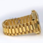 Rolex 218398BR Day-date II Yellow Gold President Diamond Bezel - Image 5