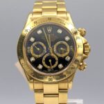 Rolex Daytona 16528 Black Dial Yellow Gold Watch - Image 2