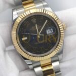 Rolex Datejust II 116333 Black Roman Dial Watch - Image 2
