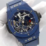 Hublot 414.ex.5123.rx Big Bang MECA 10 Ceramic Blue - Image 4