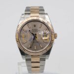 Rolex Datejust 126331-0009 Sundust Index Oyster 41mm Steel and Everose Gold Watch - Image 4