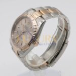 Rolex Datejust 126331-0009 Sundust Index Oyster 41mm Steel and Everose Gold Watch - Image 3