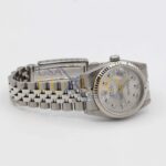 Rolex Datejust 68274 31mm Silver Dial With Diamonds 18k White Gold And And Stainless Steel - Image 5