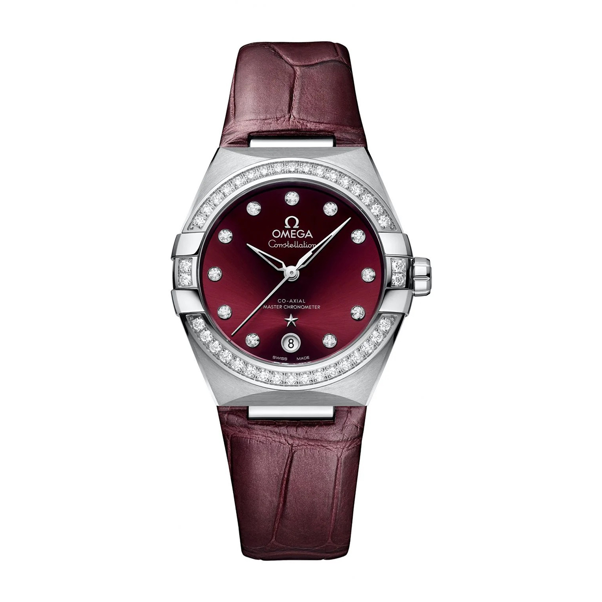 Omega-131.28.36.20.63.003.jpg Omega 131.28.36.20.63.003 Seamaster Aqua Terra Co-Axial Red Diamonds Dial - Image 1