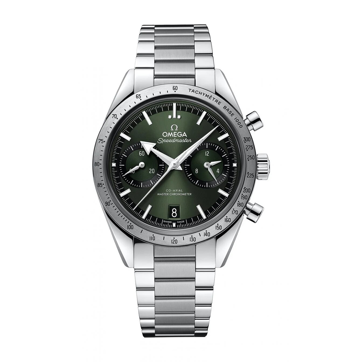 Omega-332.10.41.51.10.jpg Omega 332.10.41.51.10.001 Speedmaster ’57 Green Dial - Image 1