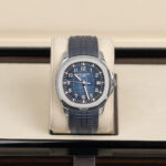 Patek Philippe 5168G-001 Aquanaut Self-Winding White Gold 42.2 mm Blue Dial Watch - Image 3